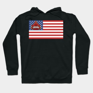 Cardinal Crazies USA Edition Hoodie